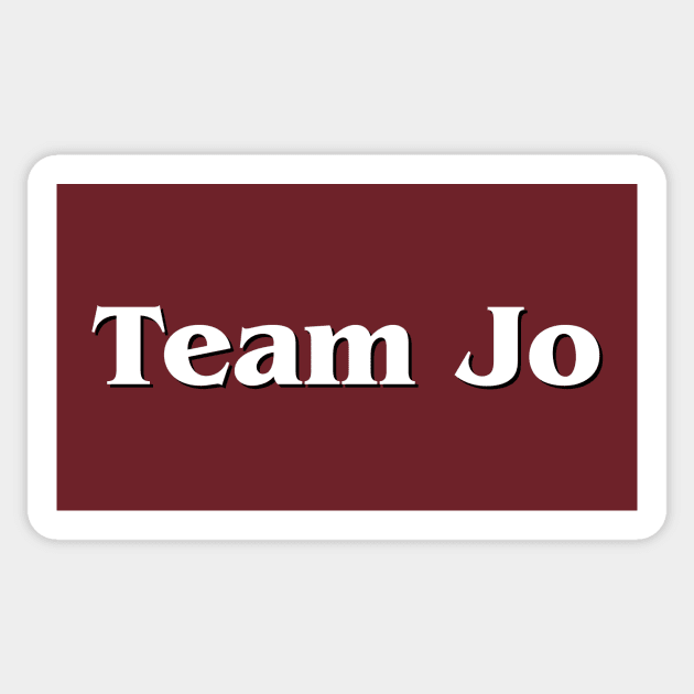 Team Jo Sticker by GloopTrekker